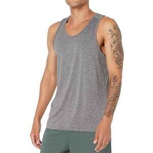 Amazon Essentials Tech Stretch Tank Top in Heather Gray Size M